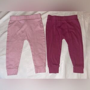 Gerber Two-Pack Jogger Pants - Light Purple & Dark Purple